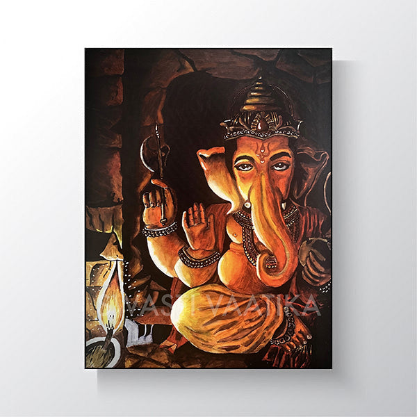 Shri Ganesha Canvas Print