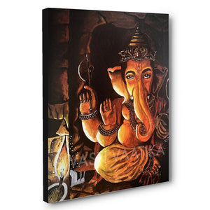 Shri Ganesha Canvas Print
