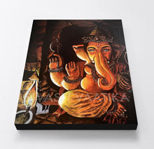 Load image into Gallery viewer, Shri Ganesha Canvas Print
